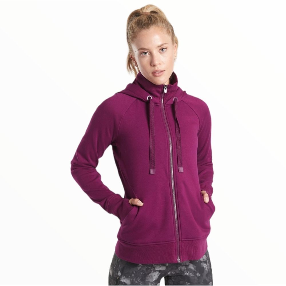 Athleta Thrimph Hoodie in Velvet Plum